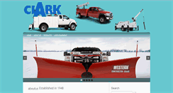 Desktop Screenshot of clarktruck-in.com